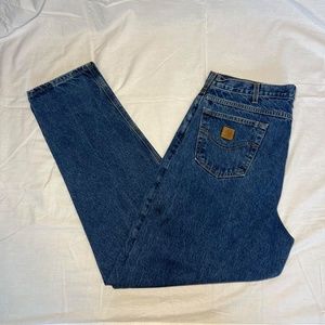 Mens Carhartt B17 (BD0017-M) Light-Medium Wash Denim (40x34)